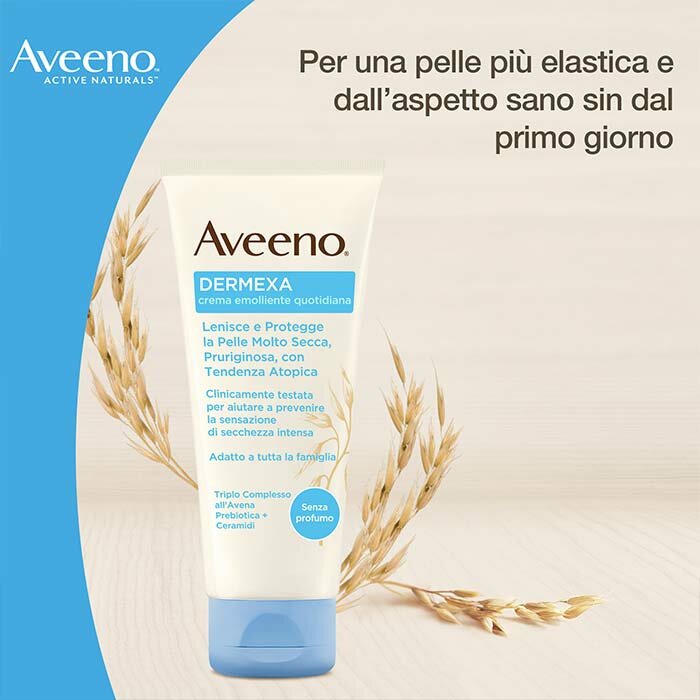 Aveeno Dermexa Crema Emolliente Corpo 200 Ml