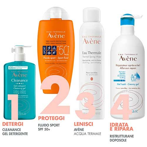 Avène Fluido Sport SPF 50+ Protezione Antiossidante 100 ml