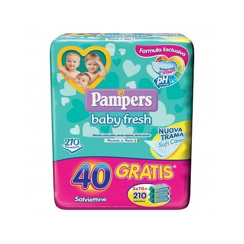 Baby fresh formula esclusiva 210 pezzi