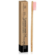 Bamboo spazzolino rosa