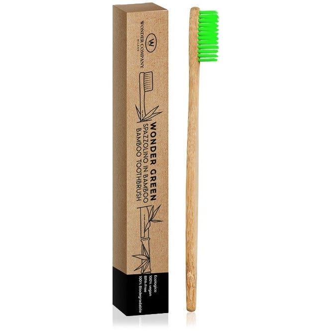 Bamboo spazzolino verde