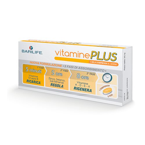 Barilife vitamine plus 30 compresse trifase