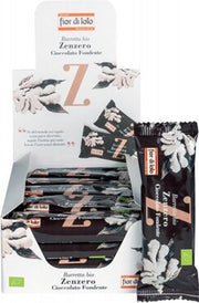 Barretta zenzero/cioccolato fondente bio