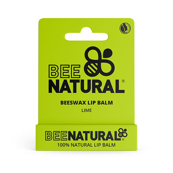 Bee natural lip balm lime