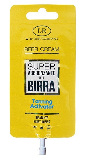 Beer cream super abbronzante alla birra senza filtri di protezione 15 ml