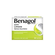 Benagol limone senza zucchero 24 pastiglie mal di gola