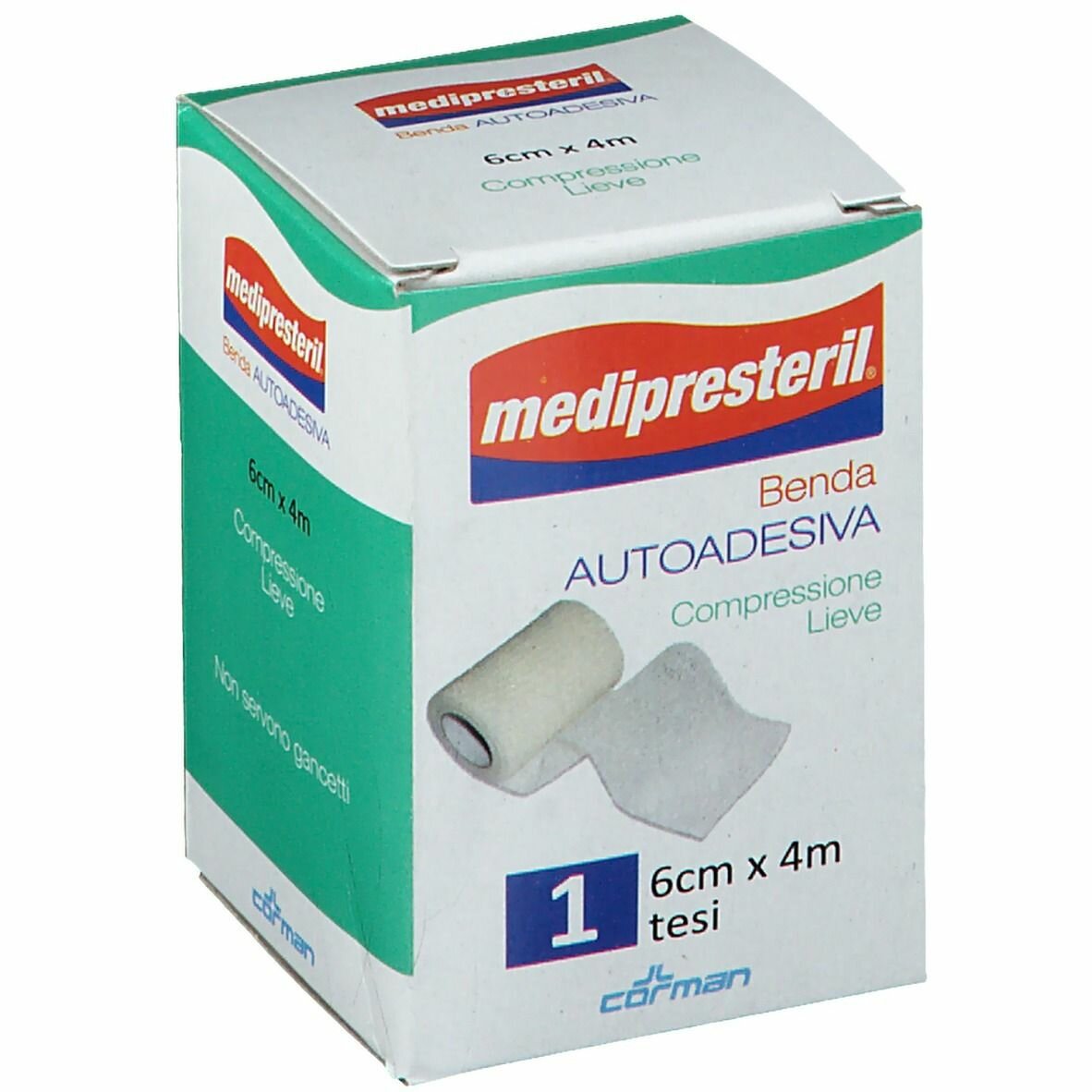 Benda adesiva medipresteril 6x400cm