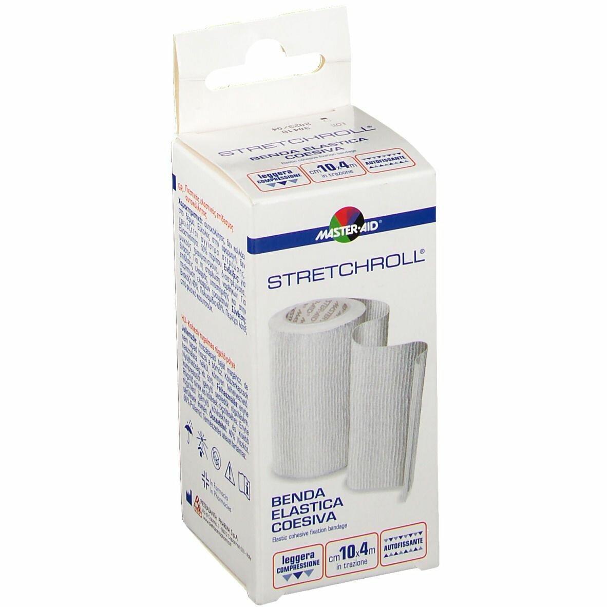 Benda elastica master-aid stretchroll 10x4