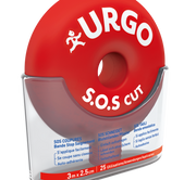 Benda urgo sos cut 3x2,5cm