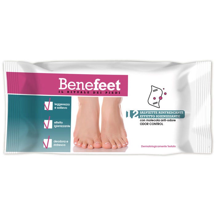 Benefeet salviette odor contr