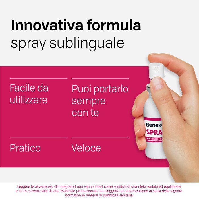 Benexol Spray Integratore Vitamina B12 Alto Dosaggio Flacone 15ml