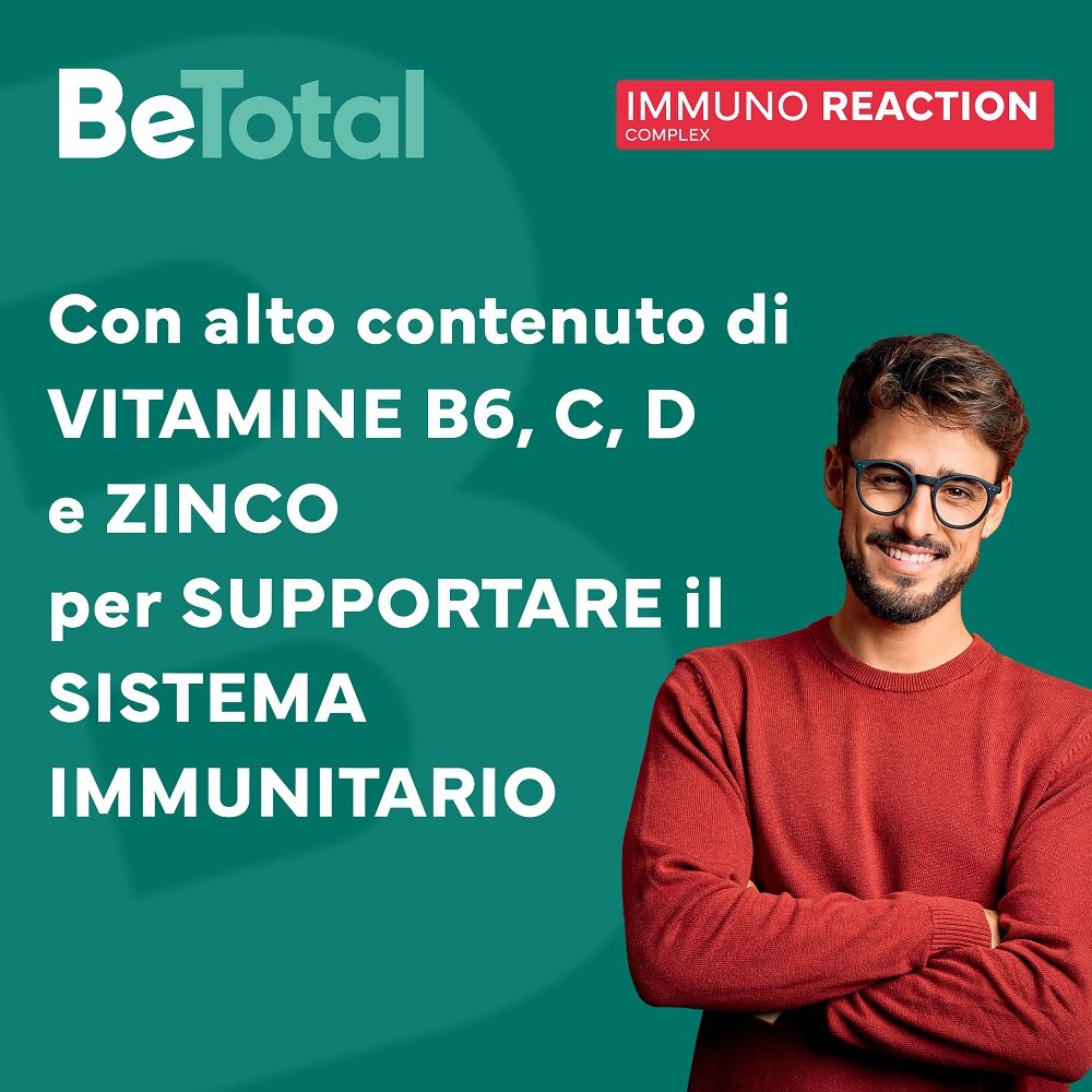 Betotal immuno reaction 8 flaconcini