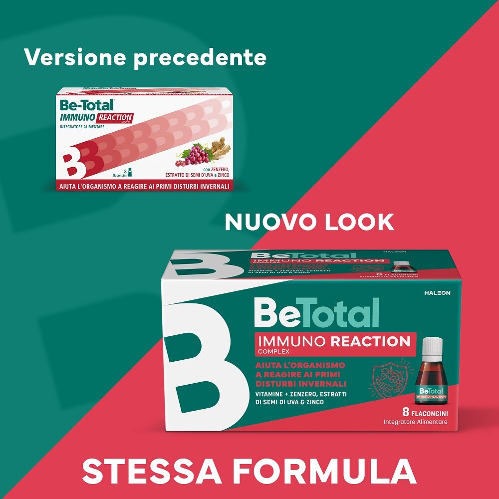 Betotal immuno reaction 8 flaconcini