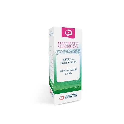 Betula pubescence amenti macerato glicerico 30 ml