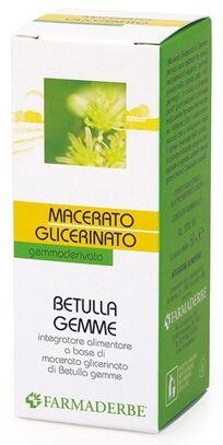 Betulla gemme macerato glicerinato 50 ml