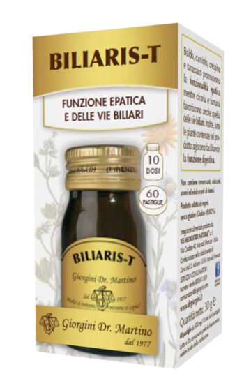 Biliaris T integratore funzionalità epatica 60 pastiglie