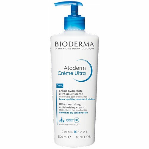 Bioderma Atoderm Crema Idratante Pelle Secca 500 ml