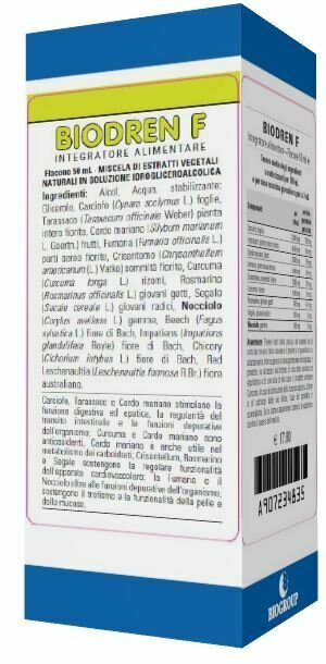 Biodren fiale 50 ml soluzione idroalcolica