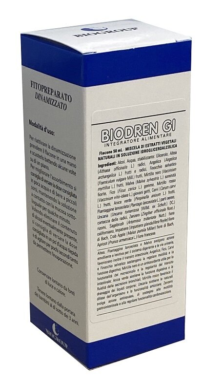 Biodren giallo soluzione idroalcolica 50 ml flacone