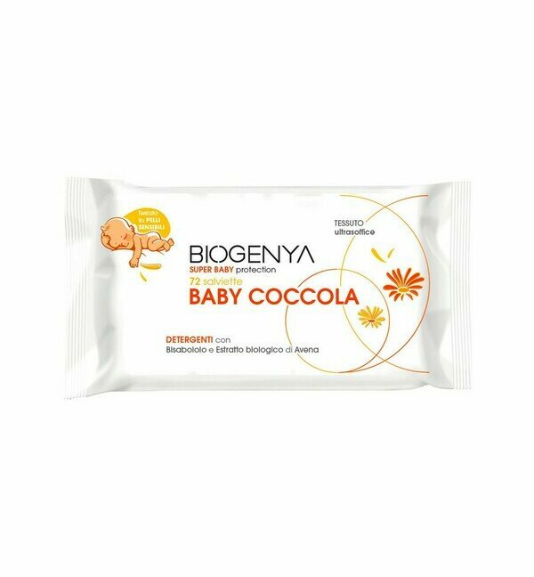 Biogenya super baby protection 72 salviette baby coccola detergenti
