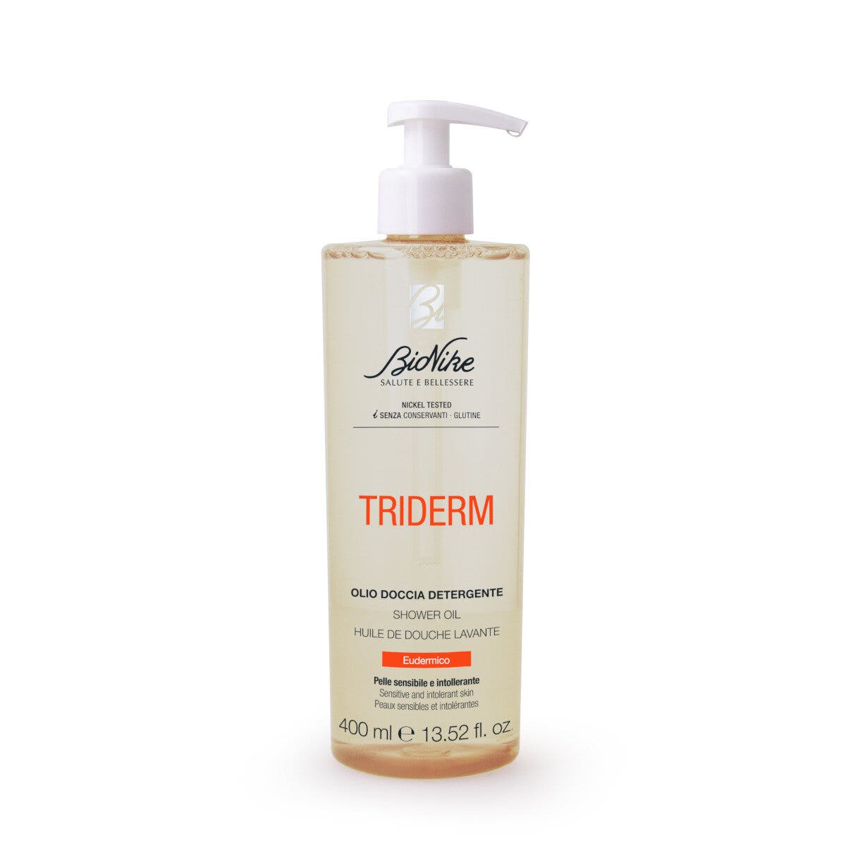 Bionike triderm olio doccia detergente 400ml