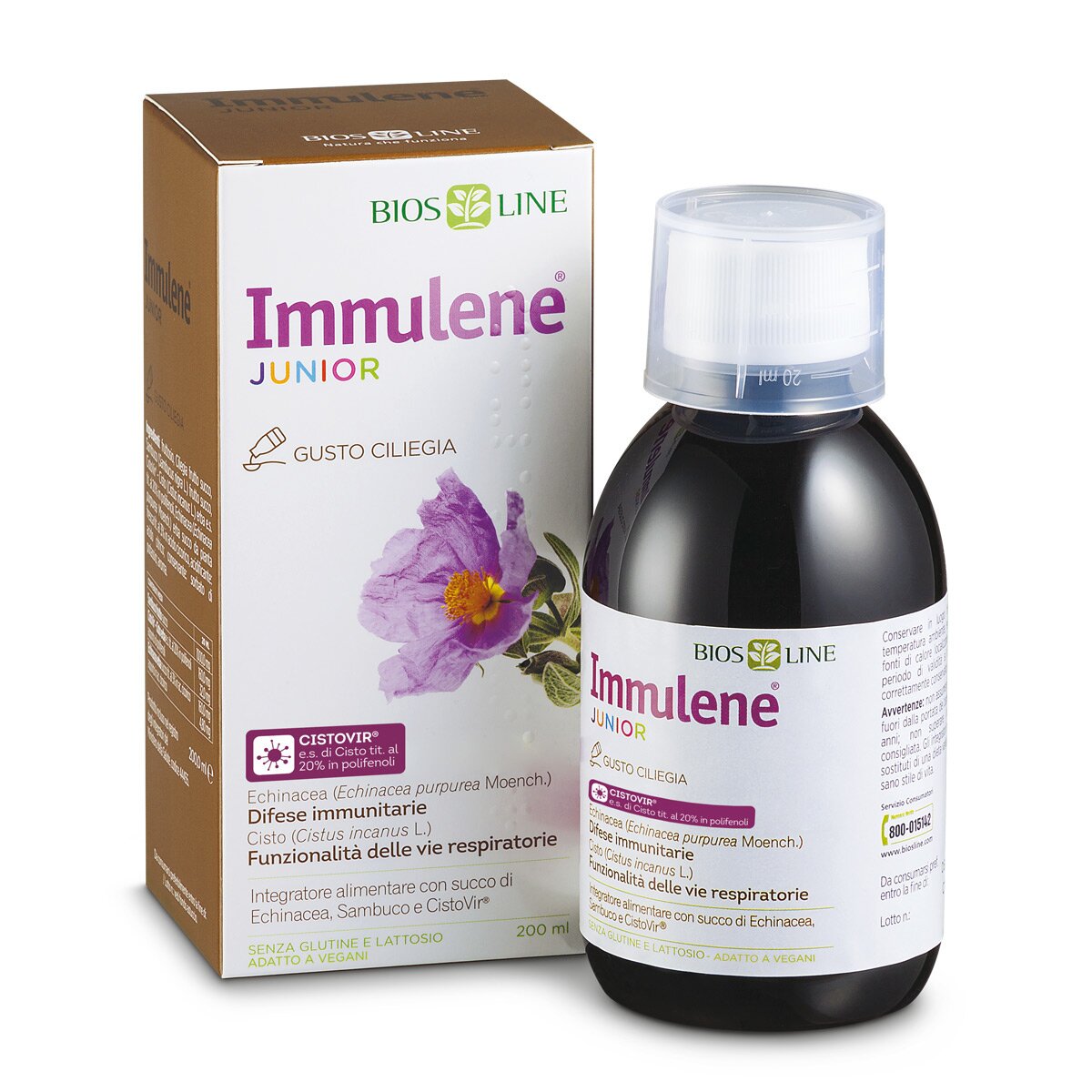 Biosline immulene junior 200 ml