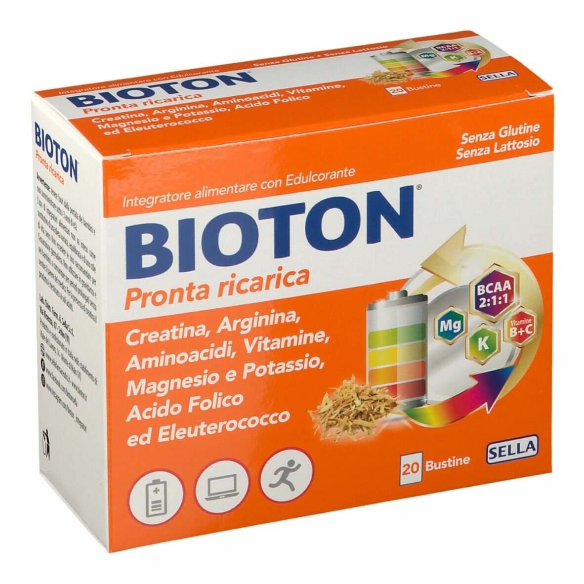 Bioton pronta ricarica 20 bustine