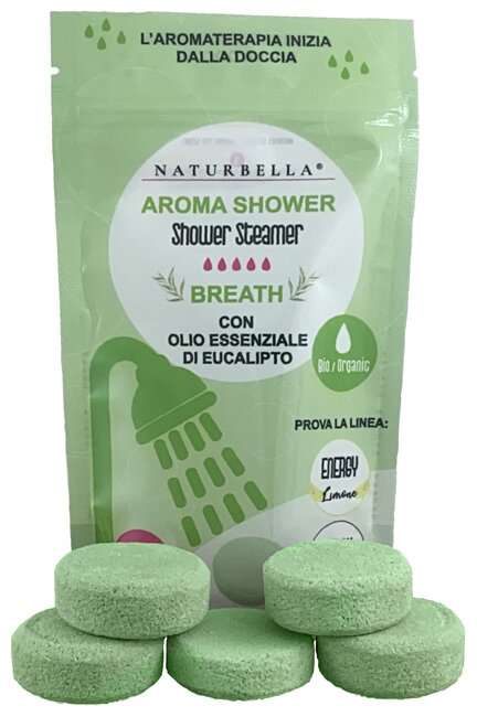 Bomba doccia breath eucalipto 5 pezzi