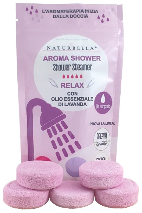 Bomba doccia relax lavanda 5 pezzi