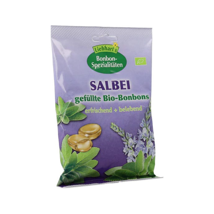 Bonbons salvia bio 100g 18 pezzi