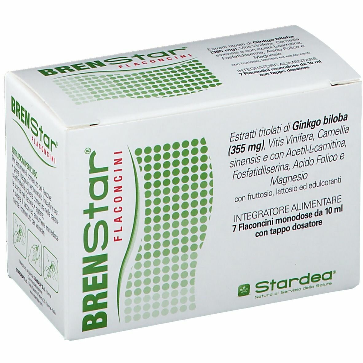 Brenstar integratore per la memeoria  7 flaconcini