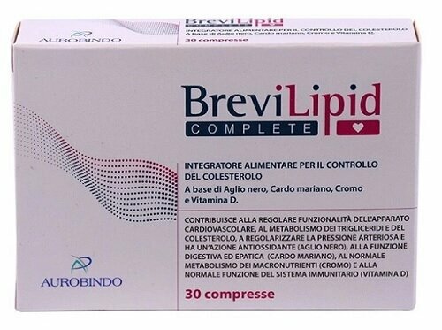 Brevilipid complete 30 compresse