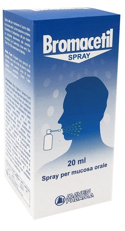Bromacetil gola spray 20ml