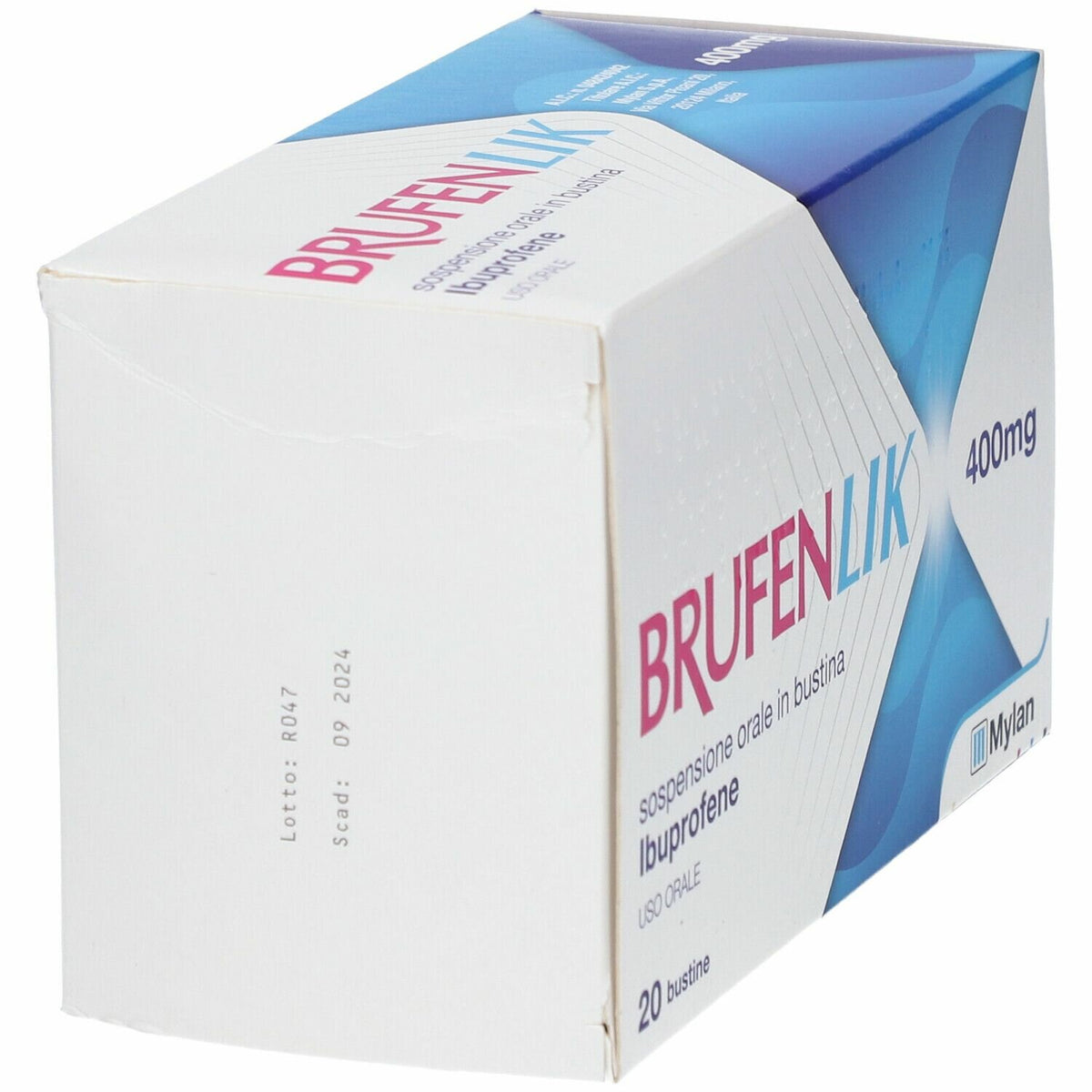 Brufenlik 20bust 400mg 10ml