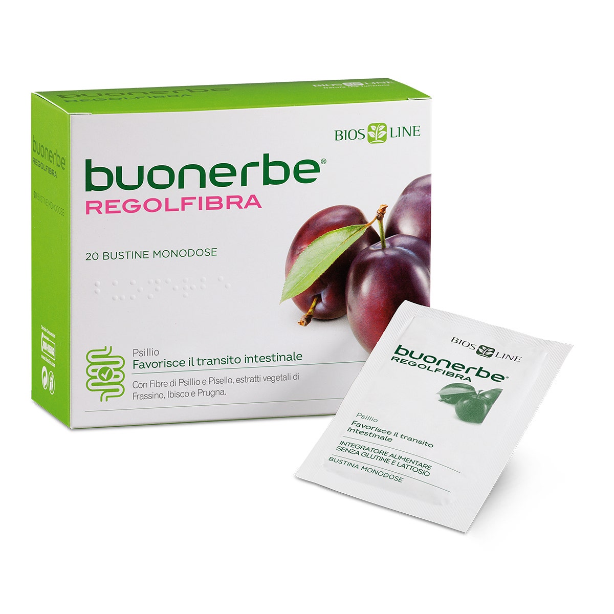 Buonerbe regolfibra 20 bustine 110 g