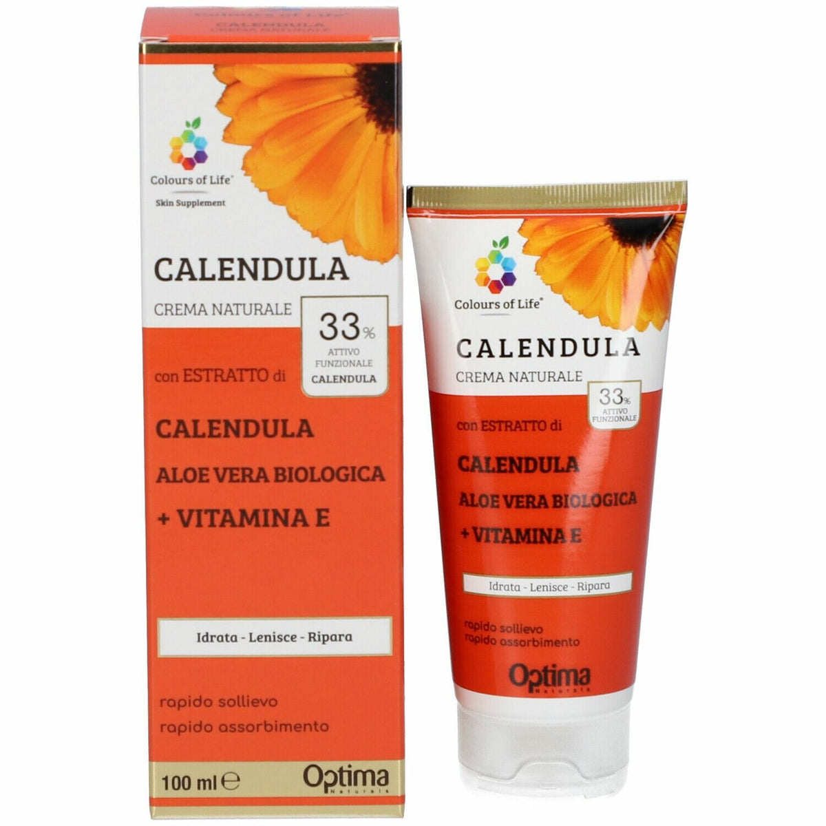 Calendula 100ml crema colours