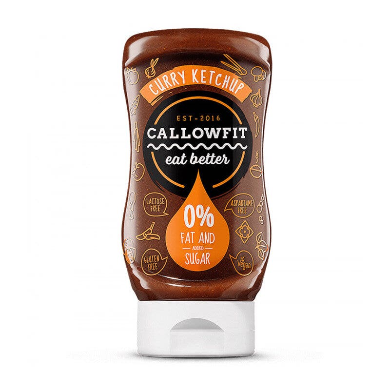 Callowfit curry ketchup 300ml