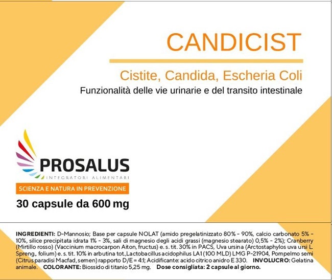 Candicist 30 capsule prosalus