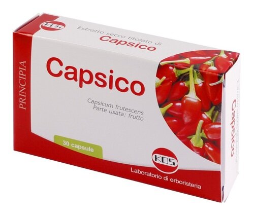 Capsico estratto secco 30 capsule