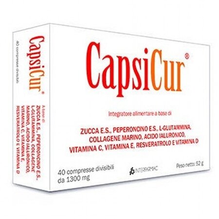 Capsicur 40 compresse