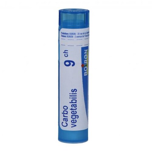 Carbo vegetabilis 9 ch granuli