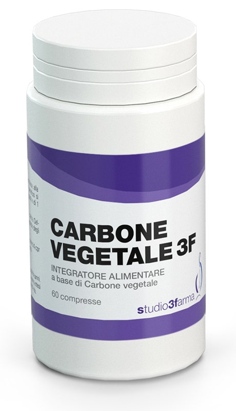 Carbone vegetale 3f 60 compresse