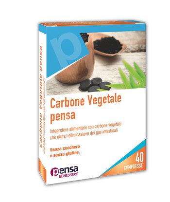 Carbone vegetale pensa 40 compresse