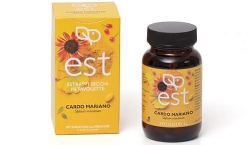 Cardo mariano estratto secco 60 tavolette