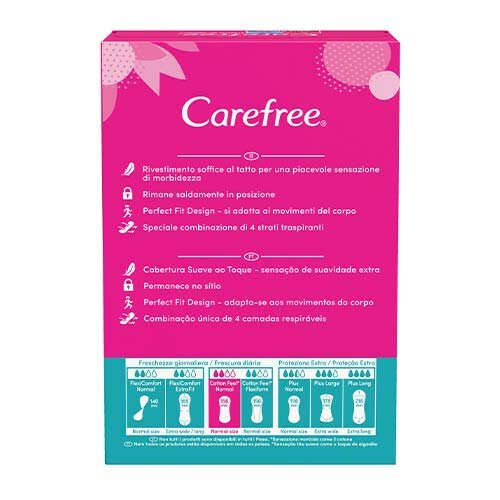 Carefree Cotton Salvaslip 44 Pezzi