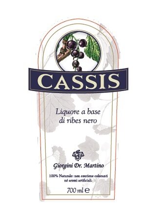 Cassis liquore 700 ml