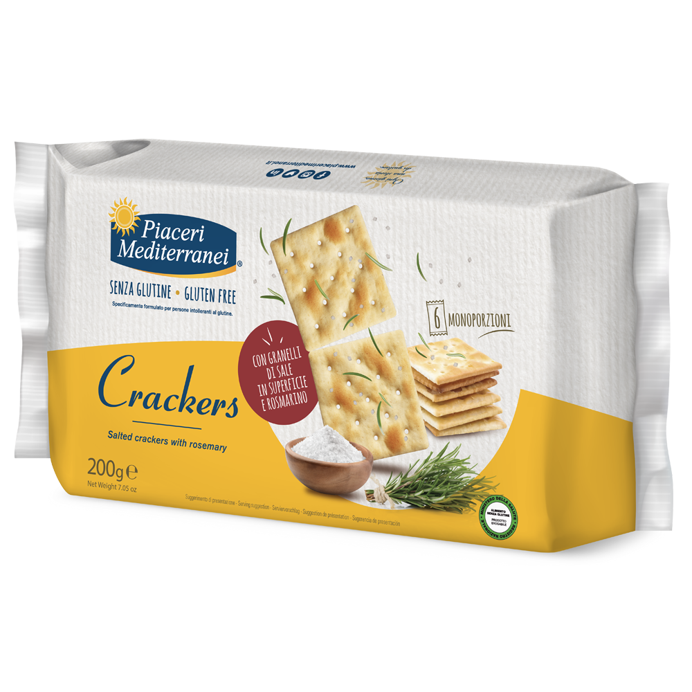 Piaceri Mediterranei Crackers 200g