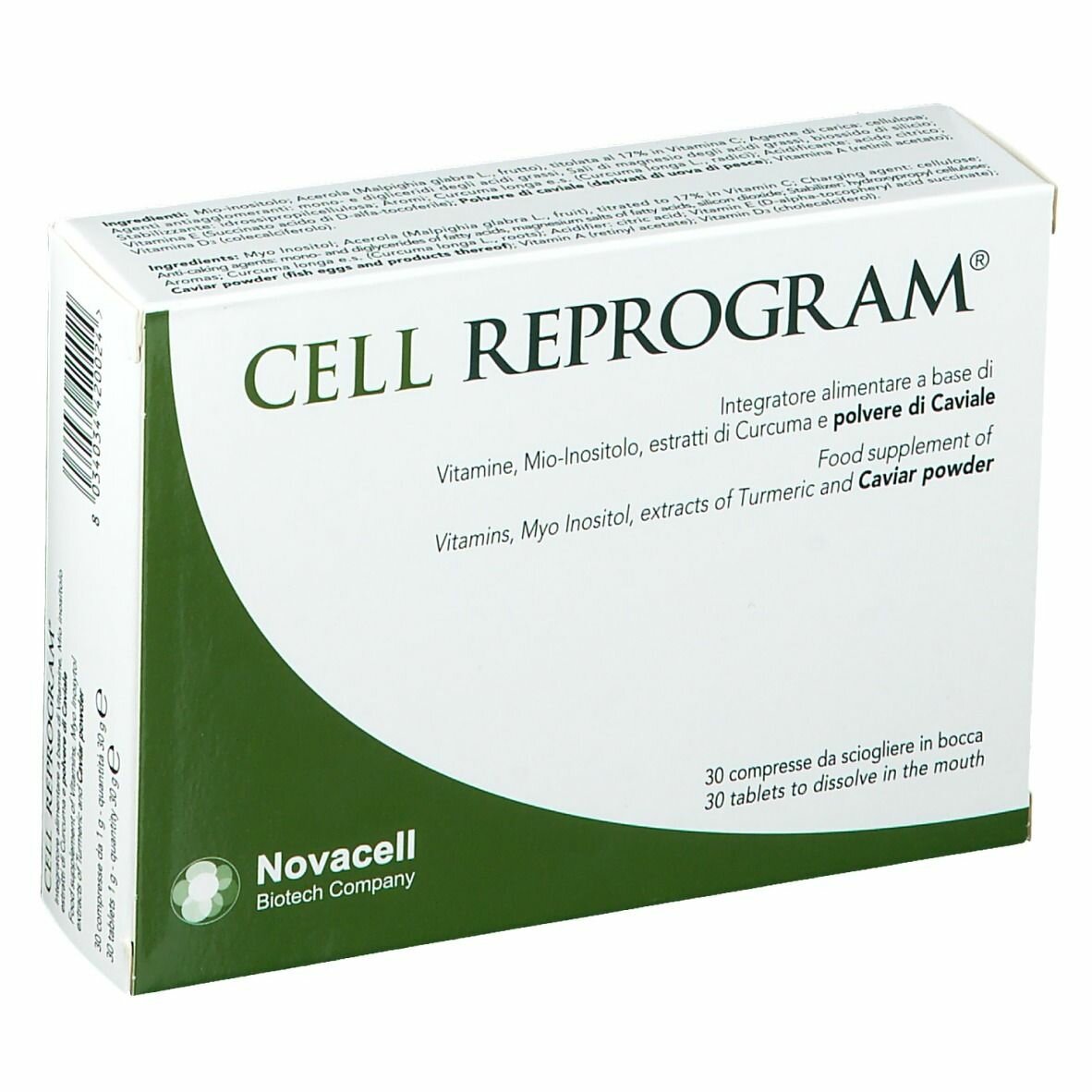 Cell reprogram 30 compresse