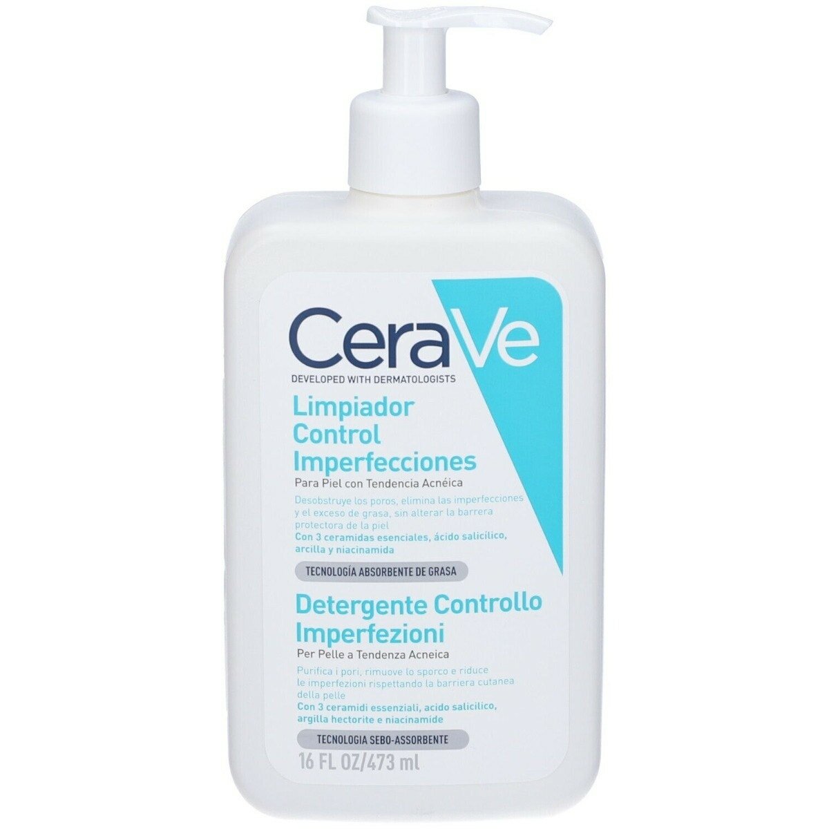 Cerave detergente controllo imperfezioni 473 ml