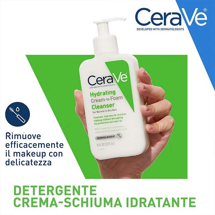 Cerave detergente idratante 473 ml